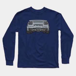 back of a muscle car Long Sleeve T-Shirt